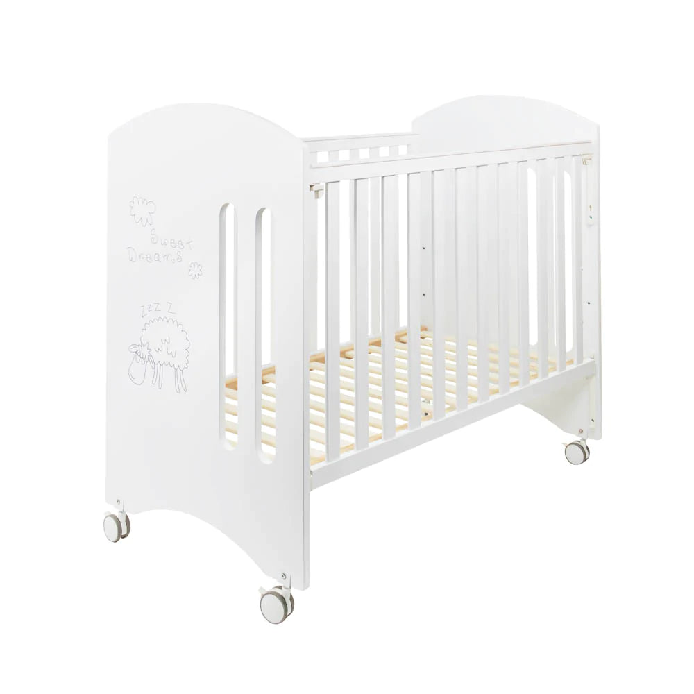 Happy Cot Happy Sheep 4-in-1 Convertible Baby Cot