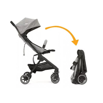 Joie Pact Lite Stroller - Quartz (Comes with Free Rain Cover and Travel bag)